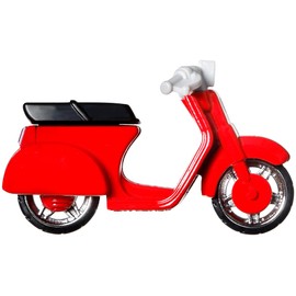 Hot Wheels Deadpool Scooter 1:64 Scale Vehicle from Blockbuster Movies, TV, & Video Games, Iconic Replicas for Play or Display, Gift for Collectors