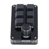 Mini Macro Mechanical Gaming Keyboard 6 Keys 1 Knob Programming