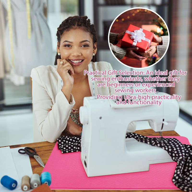 Drydiet 3 Pcs Sewing Machine Muffling Mat Sewing Machine Pedal