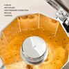Moka Pot Stovetop Coffee Pot 2 Valve Aluminium Alloy Heat