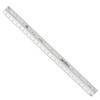 ALVIN Engineering Triangular Scale Ruler White with Black Graduations 12"