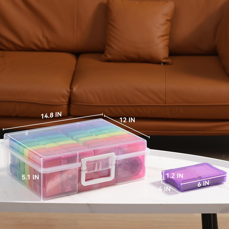 novelinks Transparent 4" x 6" Photo Cases and Clear Craft