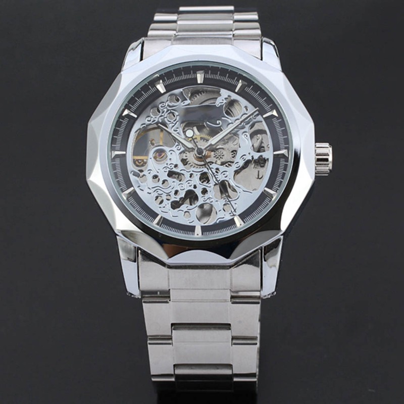 Business Male Automatic Watch Wristwatch Man Fashion Mechanical Watch Waterproof