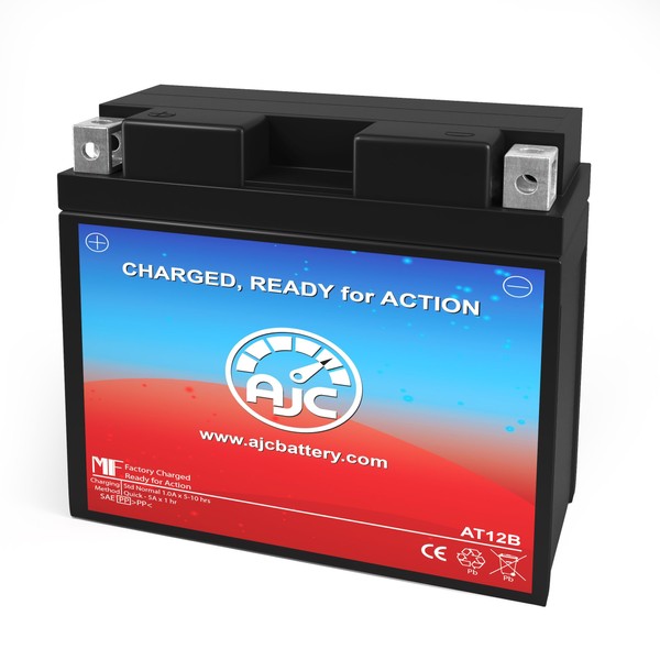 AJC Battery Compatible with Ducati Hypermotard 1100 S 1100CC Motorcycle