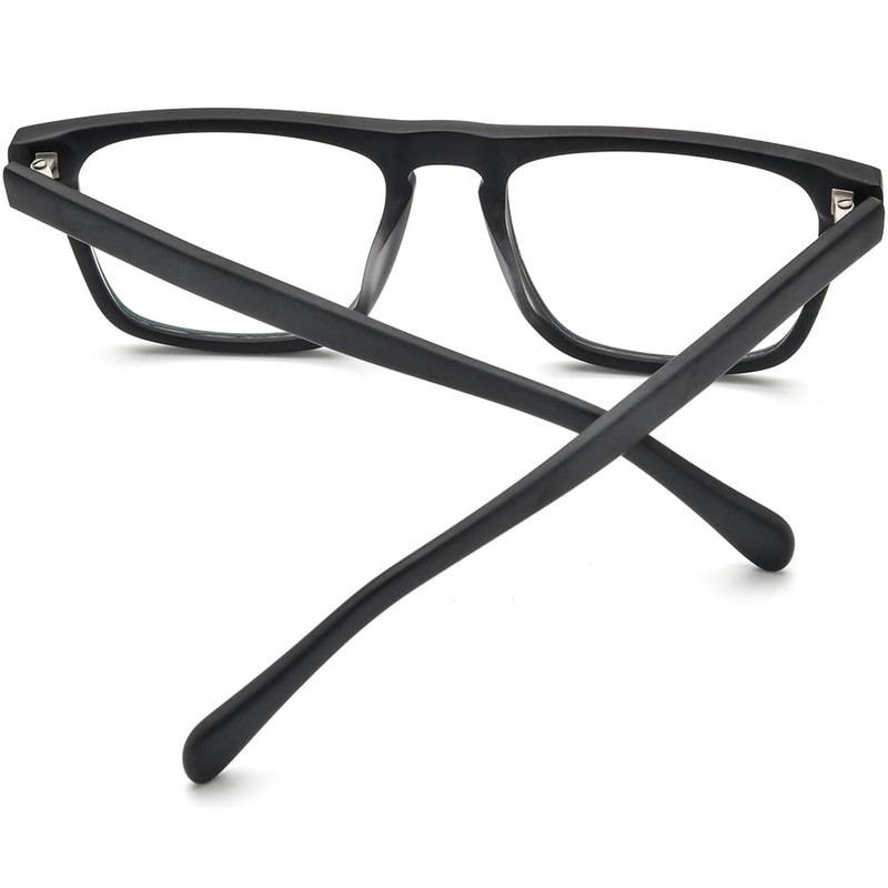 HEPIDEM Matte Acetate Glasses Frame Men Vintage Square Eyeglasses Optical