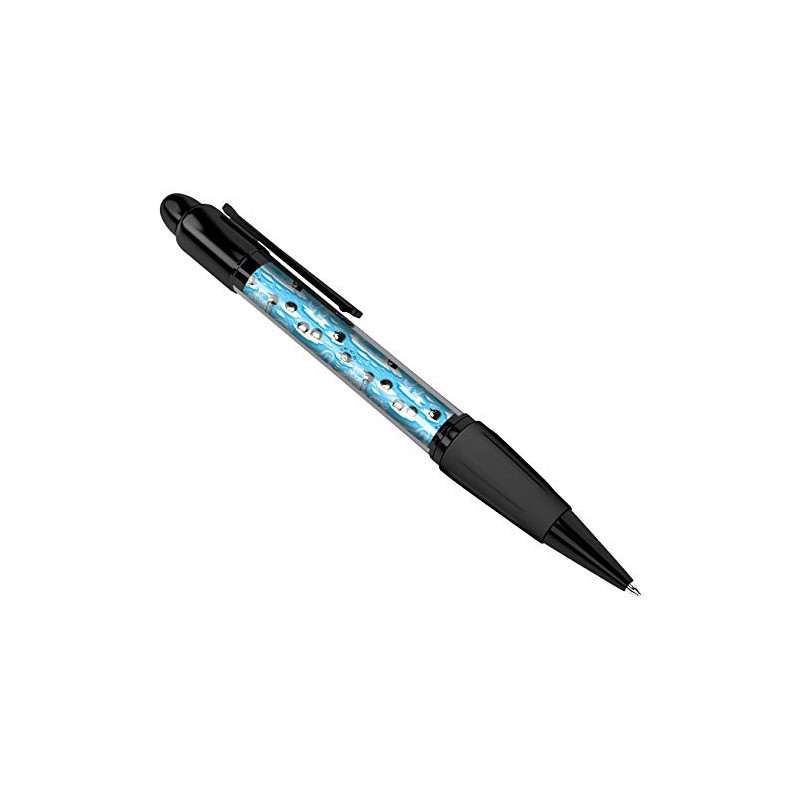 1 x Fun Cartoon Penguins Penguin Blue Water Black Ballpoint