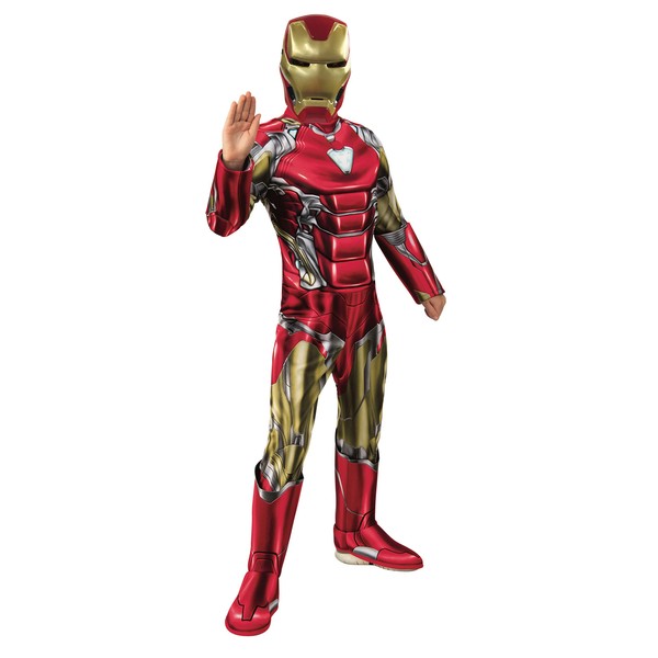 Rubie's Official Avengers Endgame Iron Man, Deluxe Child Costume -