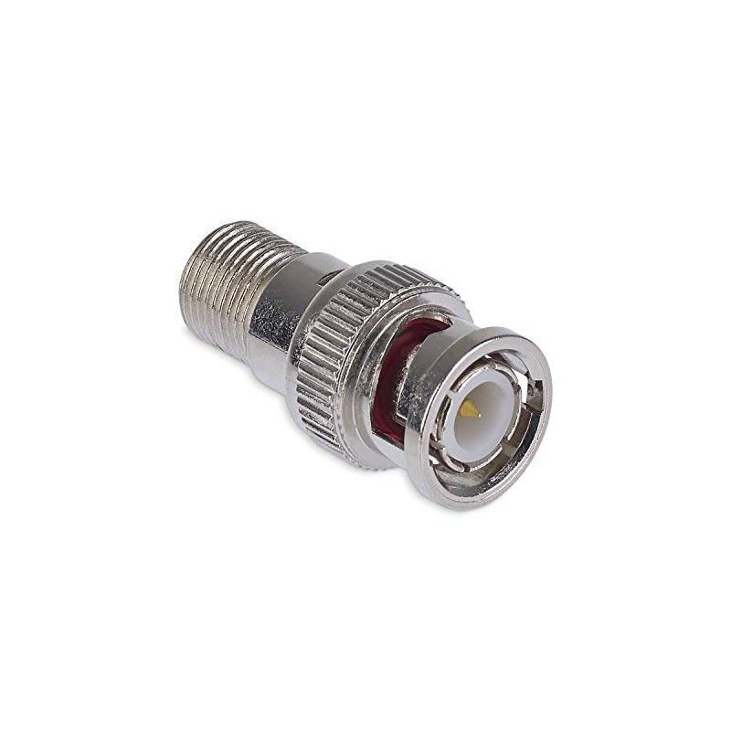 SSL 100-Pack BNC Male Plug to F Female Jack Socket