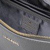 Lazarotti Bologna Women's Leather Belt Bag, Adjustable Shoulder Strap, Large