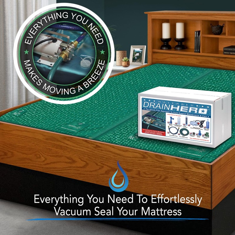 InnoMax Waterbed Drain Hero - Fill, Drain, Maintain Kit