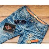 Electric Guitar Wings Red Winged Rock Music KLASSEK Mens Wallet