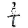 Ankh Pendant made from 925 Sterling Silver with Cotton Necklace
