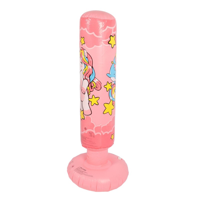 Inflatable Kids Punching Bag 120cm Thickened Base Kids Boxing Bag