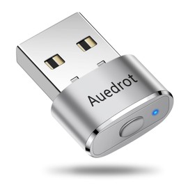 AUEDROT Mouse Jiggler Undetectable Mouse Jiggers USB Mouse Mover with Switch Button, Automatic Mouse Wiggler with 2 Jiggle Modes, Mouse Mover Device, Plug & Play, Keep Computer/Laptop Awake, Silver
