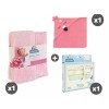 Misorel Toalla De Baño + Frazada Baby + Pack 5
