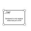 Universal 4 Sided Oven Cooker Rubber Door Seal 2.1m To