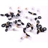 50 Pcs Black Baby Chick Splay Leg Hobble Chicken Leg