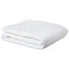 Exquisite Hotel Classic Quilted Mattress Pad, White, Full