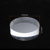 MECCANIXITY Acrylic Display Stand Base 4x1.2 Inch Solid Clear Cylinder