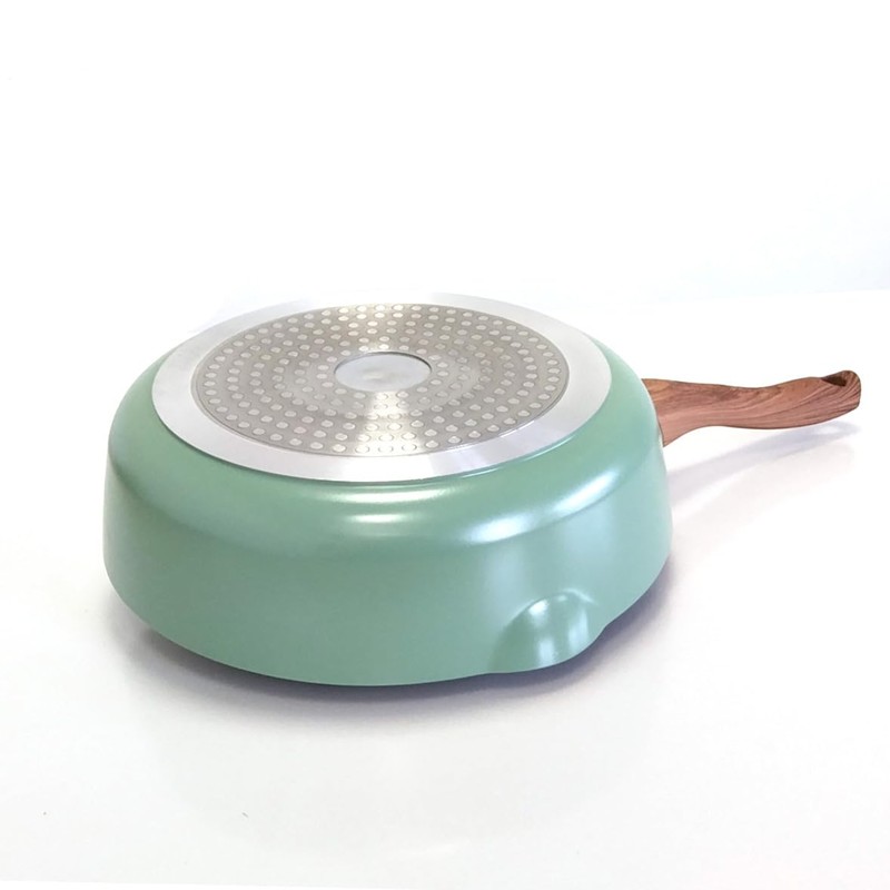 YYJINGYOU Nonstick Frying Pan Skillet with Lid, Omelette Pan, Induction
