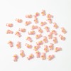 40 Pcs Easter Rabbit Theme Accessory Resin Mini Bunny with