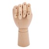 Wood Mannequin Hand Flexible Joints Fingers Drawing Mannequin Hand for