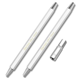 Herramienta eliminadora de bujías rotas, juego de 2 piezas con rosca izquierda y enchufe de 10 mm de 3/8 pulgadas para bujías congeladas en coches, camiones y SUV