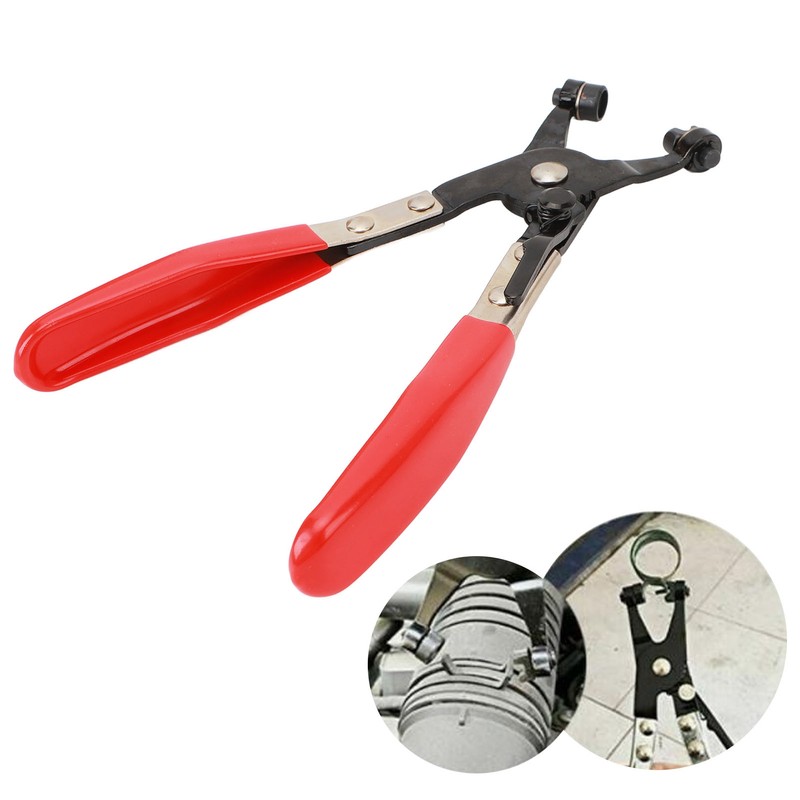 Swivel Flat Band Hose Clamp Pliers Repair Tool Secure Grip