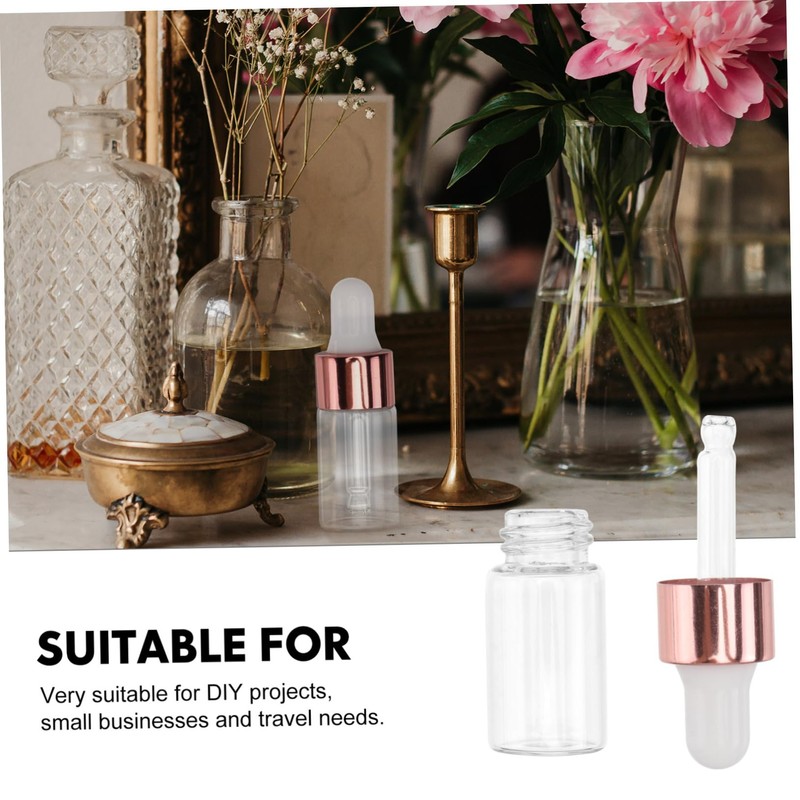 CIYODO 30pcs 3ml Essential Oil Bottles Oil Dispenser Bottles for