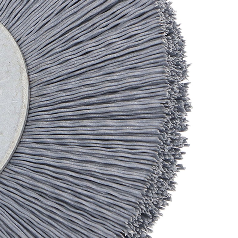 Key Machine Deburring Brush 120mm OD 10mm ID 15mm Thick