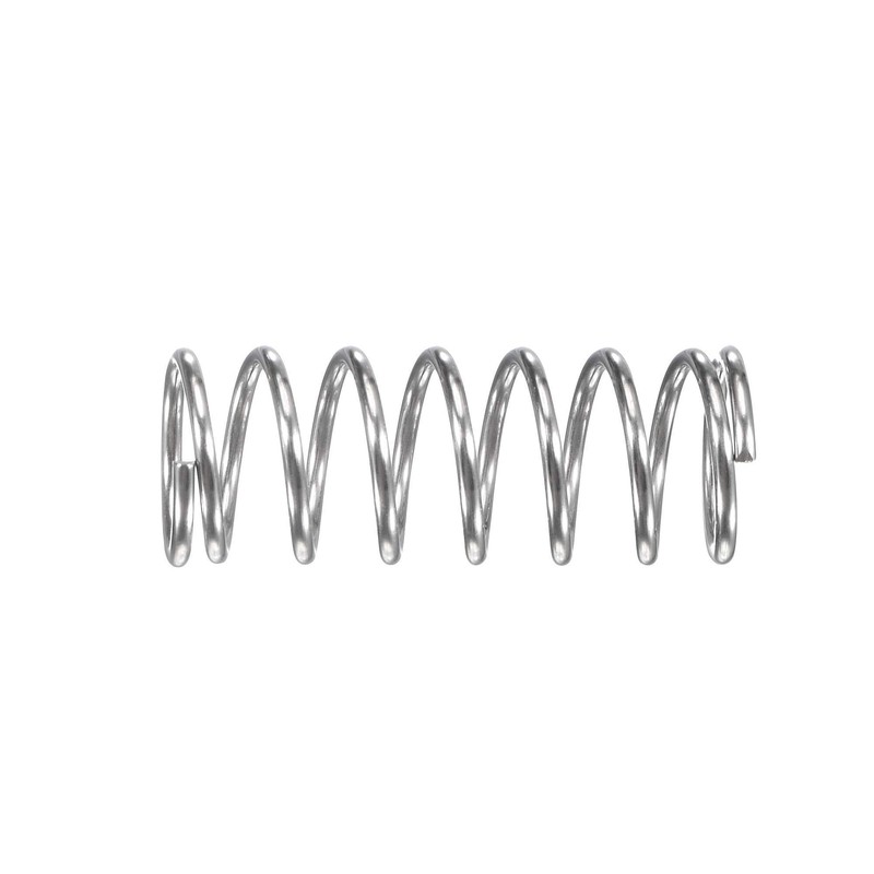 TA-VIGOR 10Pcs Extended Compressed Springs, 8mm OD,0.8mm Wire Size,20mm Length