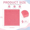 4 Pack Bamboo Face Cloths, Soft Reusable Flannel Face Towels