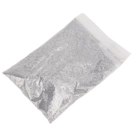 Ultra Fine Glitter, 50 Grams Extra Fine Glitter Gorgeous Appearance Eye Catching for Crafts for DIY for Cards (Silver)