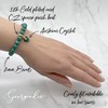 { Georgiadis } - 8mm Bead Natural Marble Gemstone Bracelet