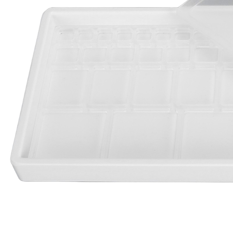 Watch Parts Storage Box Acrylic Dustproof Multi Compartments Watch Repair