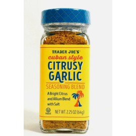 Trader Joe's Cuban Style Citrusy Garlic Seasoning Blend 2.25 Ounce
