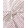 Latuza Women's Seersucker Robe Cotton Bathrobe with Pockets XL Pink