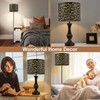 E27 E14 Metal Lamp Shade Metal Drum Lampshade Art Carved