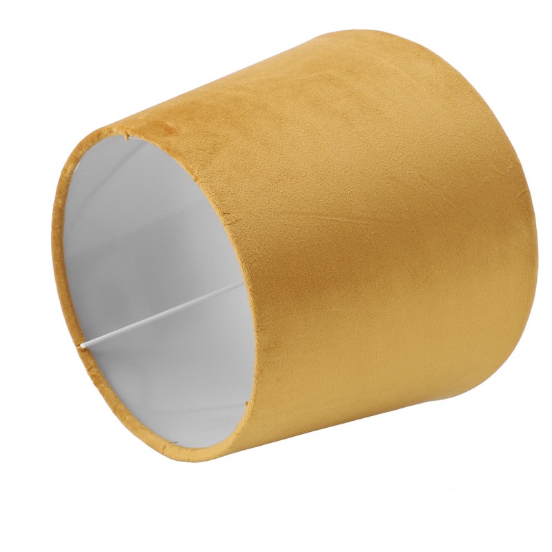 Fabric Lampshade E27 E14 Velvet Conical Decorative Lamp Replacement Shade