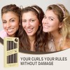 Rizadores de pelo para dormir, sin calor, con rulos de