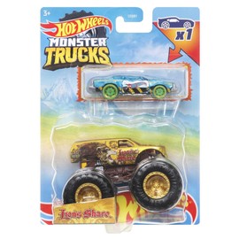 Hot Wheels Monster Trucks Lions Share Includes car