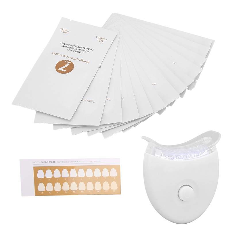 Professional Teeth Whitening Kit Coffee Smoking Stains Removal NonSensitive Fast