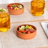 Restaurantware-Terra Tek 6.8 Ounce Terracotta Cazuelas, 10 Brown Glazed Clay