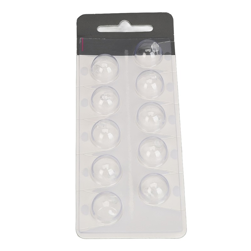 10pcs Sound Amplifier Open Domes Round Shaped Soft Silicone Universal