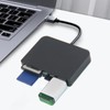 Memory Card Adapter MultiFunction Reader USB Computer Accessory for Windows