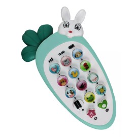 J.H. Company Telefono Didactico Musical Mordedera Para Bebe Juguete A-318