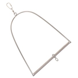 CIYODO Bird Swing for Parrots Bird Swings for Parakeets Stainless Steel Bird Feeder Swing Hummingbird Swing for Garden Decor