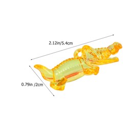 Operitacx 1bag Acrylic Cartoon Beads Jewelry Boys and Girls Toy Holiday Decorations Toys Fairy Tale Scene Decorations