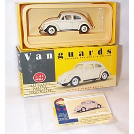 Corgi vanguards Volkswagen split screen beige beetle car 1.43 scale diecast model