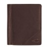 camel active Taiga Men's RFID Portrait Leather Wallet, brown, 004213